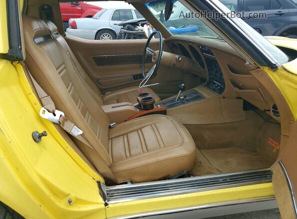 1Z37J4S424130 1974 CHEVROLET CORVETTE Yellow 
