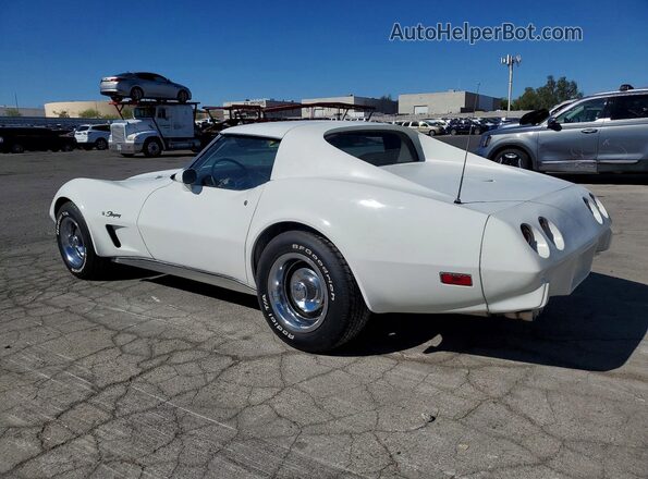 1Z37T4S422979 1974 CHEVROLET CORVETTE White 