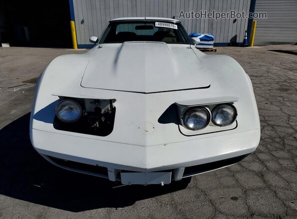 1Z37T4S422979 1974 CHEVROLET CORVETTE White 