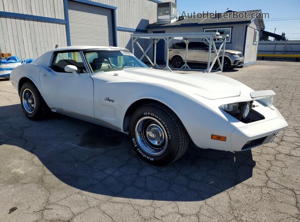 1Z37T4S422979 1974 CHEVROLET CORVETTE White 