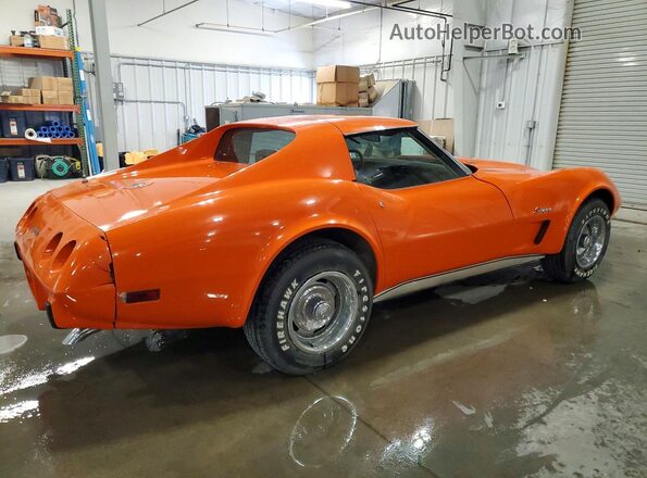 1Z37X6S418771 1976 CHEVROLET CORVETTE Orange Задня права чверть