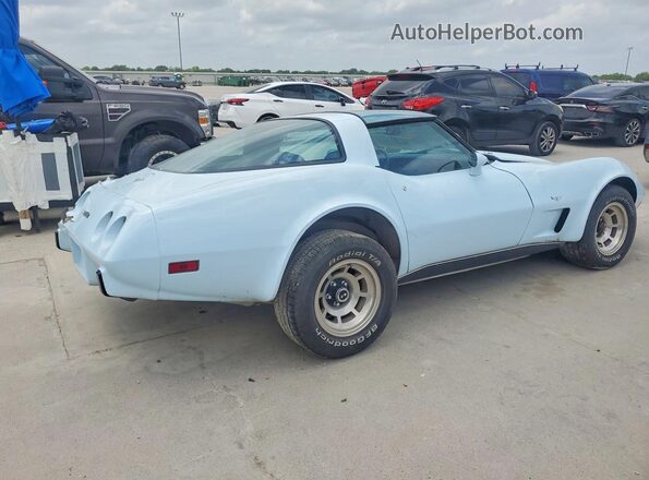 1Z8749S440930 1979 CHEVROLET CORVETTE Синий Задняя правая четверть