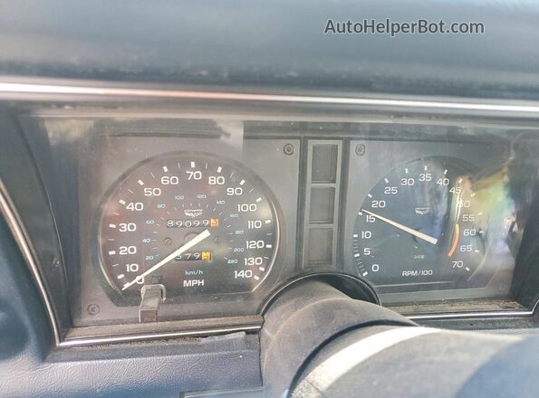 1Z8749S440930 1979 CHEVROLET CORVETTE Синий Вид щитка приборов