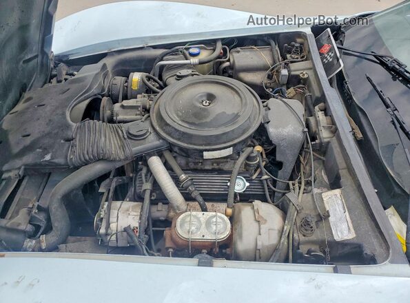 1Z8749S440930 1979 CHEVROLET CORVETTE Синий Вид задней части салона