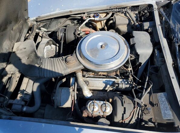 1Z87L85422420 1978 CHEVROLET CORVETTE Silver Widok wnętrza z tyłu