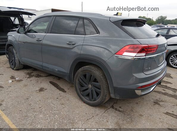 1v2je2ca5nc222043 2022 VOLKSWAGEN ATLAS Gray Задня ліва чверть