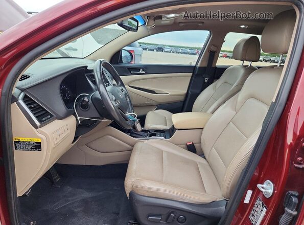 KM8J33A20GU193150 2016 HYUNDAI TUCSON Бордовый 
