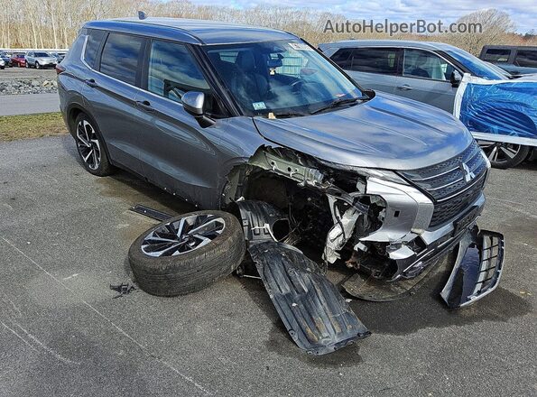 JA4J4UA87NZ030825 2022 MITSUBISHI OUTLANDER Charcoal 
