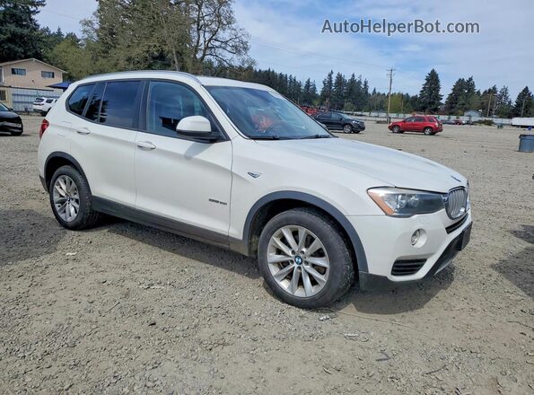 5UXWZ7C57H0T44077 2017 BMW X3 White 