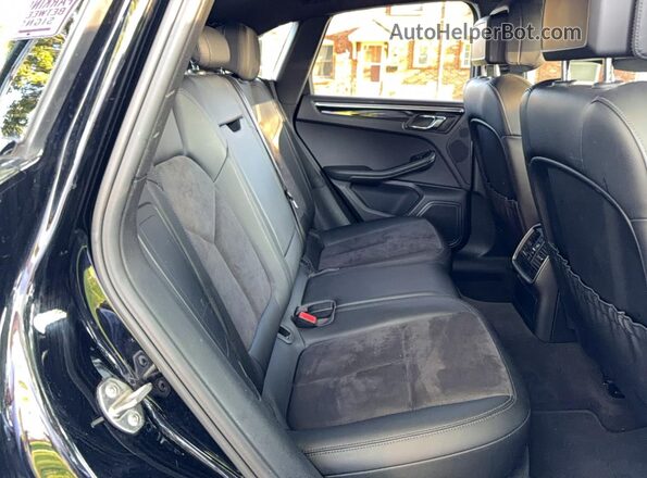 WP1AB2A50GLB55921 2016 PORSCHE MACAN Black წინა სალონის ხედი