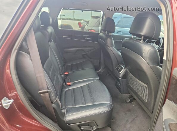5XYPH4A17HG211823 2017 KIA SORENTO Burgundy 