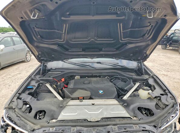 WBX47DP07RN252373 2024 BMW X3 Charcoal Widok naklejki z numerem VIN
