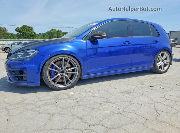 WVWWF7AU0HW171259 2017 VOLKSWAGEN GOLF Blue 