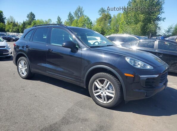 WP1AB2A24GLA93235 2016 PORSCHE CAYENNE Черный Вид спереди