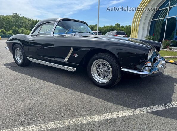 20867S11680 1962 CHEVROLET CORVETTE Черный Вид спереди