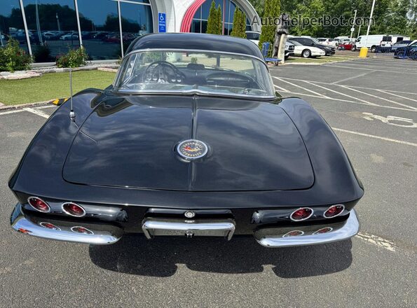 20867S11680 1962 CHEVROLET CORVETTE Черный Вид сзади