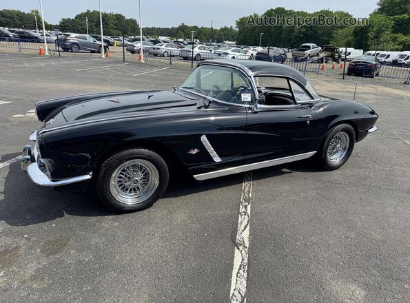 20867S11680 1962 CHEVROLET CORVETTE Черный Задняя левая четверть