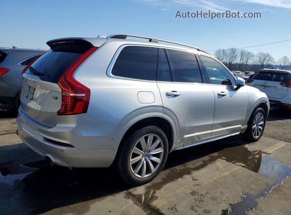 YV4102PK4J1347394 2018 VOLVO XC90 Silver Передня права чверть