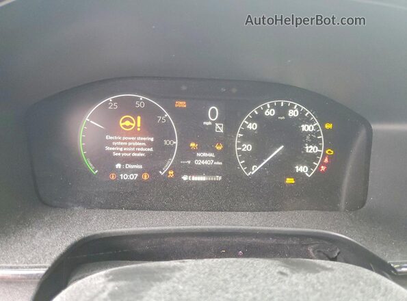 5J6RS5H59SL005126 2025 HONDA CR-V Blue Widok tylnych siedzeń