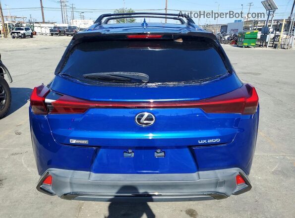 JTHY3JBH8K2017377 2019 LEXUS UX Blue 