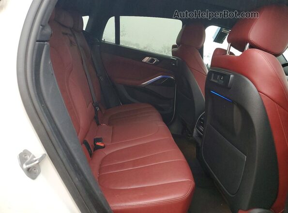 5UXCY4C00L9D49475 2020 BMW X6 White 