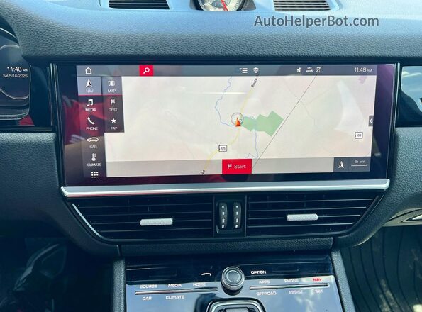 WP1AA2AY2KDA00870 2019 PORSCHE CAYENNE White Widok wnętrza z tyłu