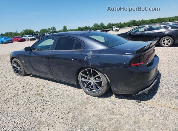 2C3CDXCT4GH227752 2016 DODGE CHARGER Gray Rear right