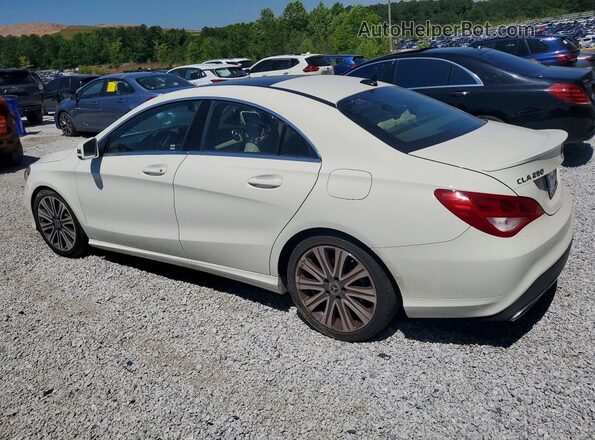 WDDSJ4GB1JN543209 2018 MERCEDES-BENZ CLA-CLASS White Trasero derecho