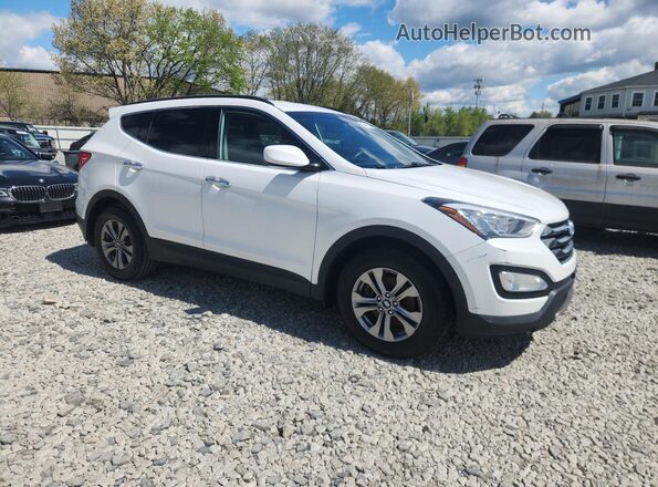 5XYZUDLB7GG343263 2016 HYUNDAI SANTA White Front view