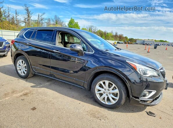 LRBFXBSA3KD009504 2019 BUICK ENVISION Black Front view