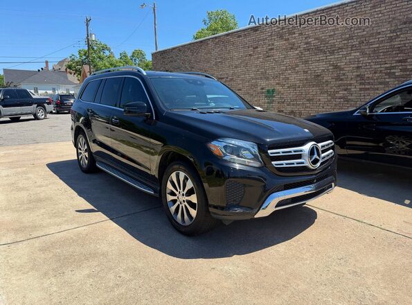 4JGDF6EE9HA837080 2017 MERCEDES-BENZ GLS-CLASS Black Задня ліва чверть