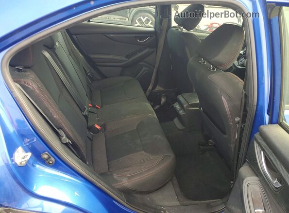 JF1VBAF68P9802681 2023 SUBARU WRX Blue Widok wnętrza z tyłu
