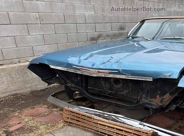 21569J100495 1970 CHEVROLET IMPALA Light Blue Передня ліва чверть