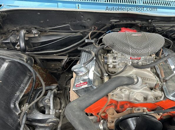 21569J100495 1970 CHEVROLET IMPALA Light Blue Вид ззаду