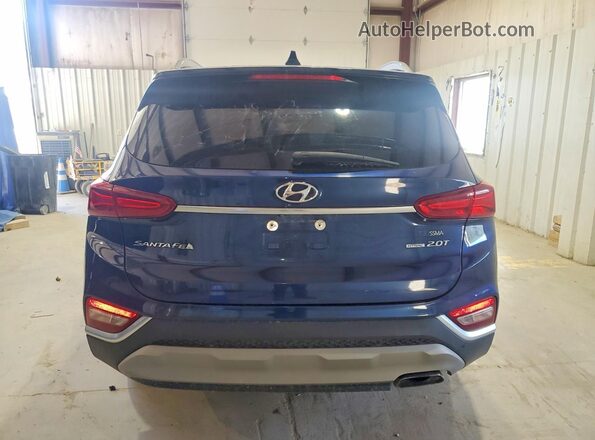 5NMS5CAA9KH083062 2019 HYUNDAI SANTA FE Blue 