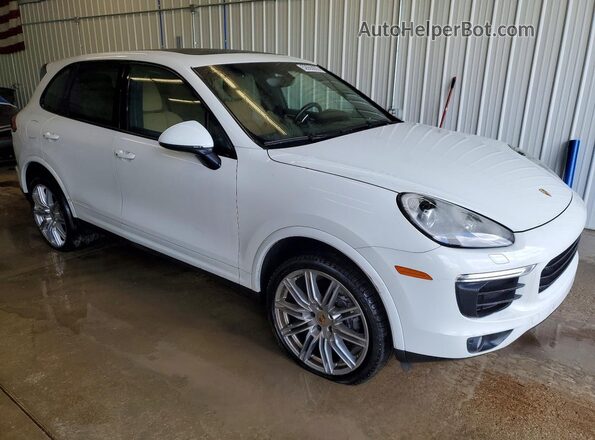 WP1AA2A22JKA07176 2018 PORSCHE CAYENNE White Vista frontal