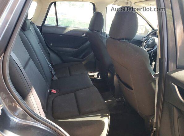 JM3KE2BY6G0832131 2016 MAZDA CX-5 Gray Widok wnętrza z tyłu