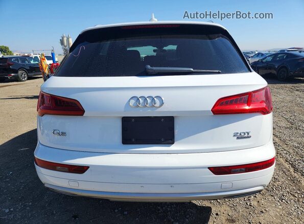 WA1ANAFY5J2135550 2018 AUDI Q5 White Vista interior delantera