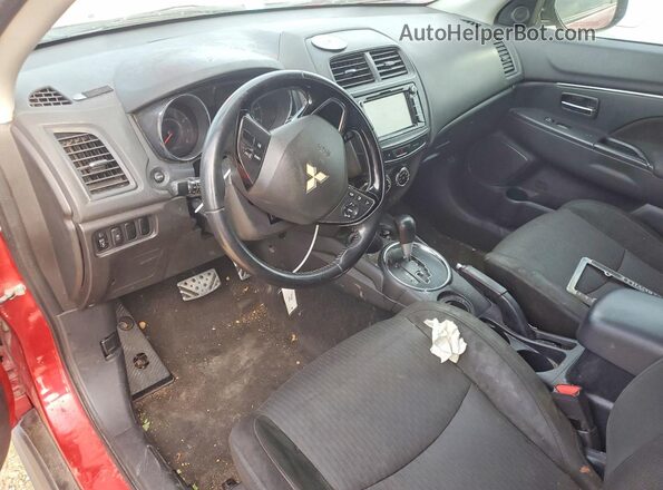 JA4AP3AU9HZ050352 2017 MITSUBISHI OUTLANDER Red Սարքավորումների վահանակի տեսք