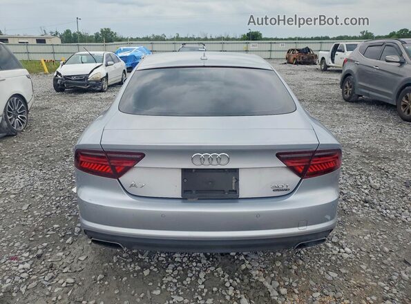 WAUWGAFCXGN032140 2016 AUDI A7 Silver წინა სალონის ხედი