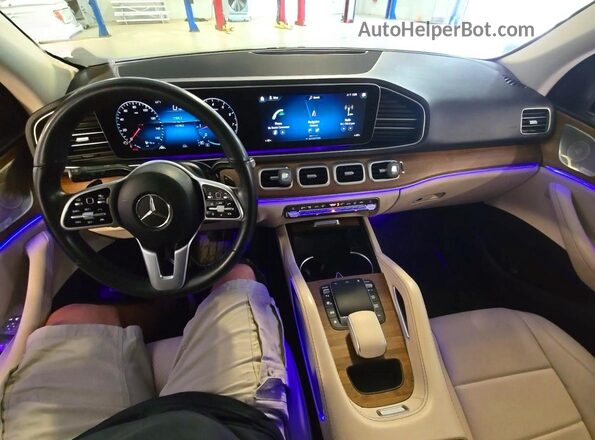 4JGFB4KB4NA720862 2022 MERCEDES-BENZ GLE Black უკანა სავარძლების ხედი
