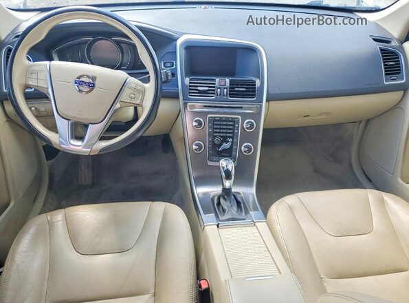 YV440MDK0G2823446 2016 VOLVO XC60 Gray ხელსაწყოთა პანელის ხედი