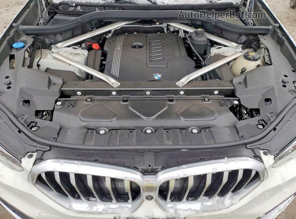 5UXCY4C00L9D49475 2020 BMW X6 White 