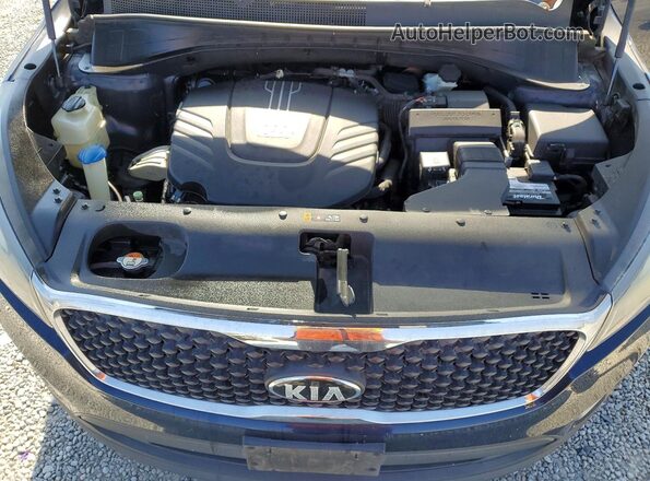 5XYPG4A56JG360932 2018 KIA SORENTO Blue 