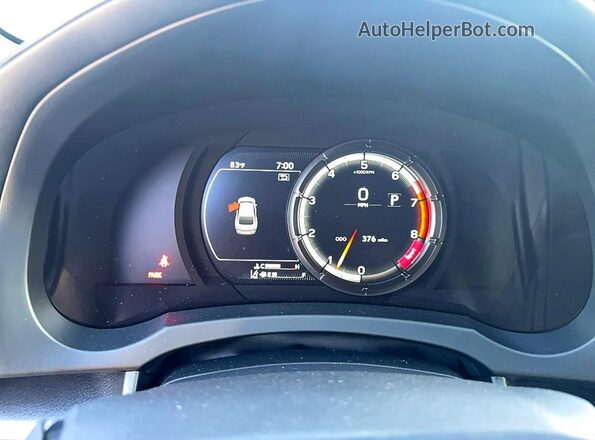 JTHGZ1B23S5093139 2025 LEXUS IS Red Вид щитка приладів