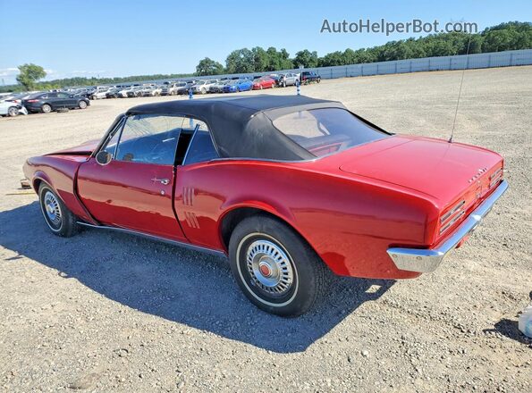 223677U142870 1967 PONTIAC FIREBIRD Red უკანა მარცხენა