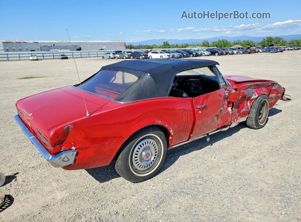 223677U142870 1967 PONTIAC FIREBIRD Red უკანა მარჯვენა