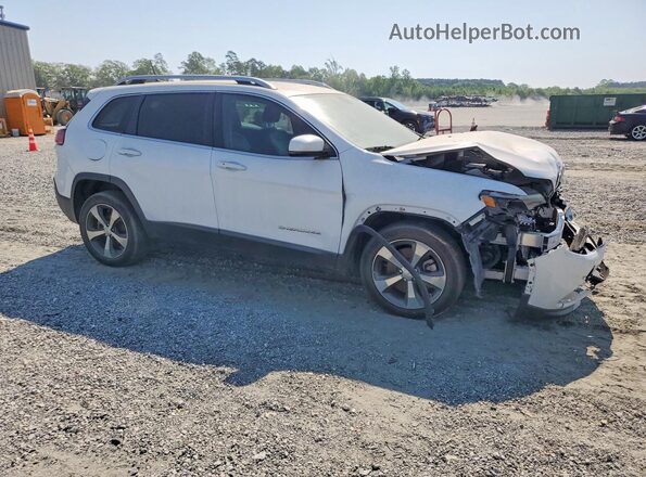 1C4PJLDB6KD357042 2019 JEEP CHEROKEE White Widok z przodu