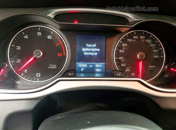 WAUFFAFL3GN001279 2016 AUDI A4 Black Հետևի նստատեղերի տեսք