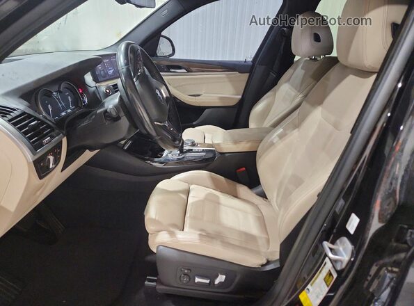 5UXTR7C54KLF32518 2019 BMW X3 Black 